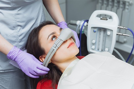 We offer sedation options to make your dental treatment more comfortable near Glastonbury Center